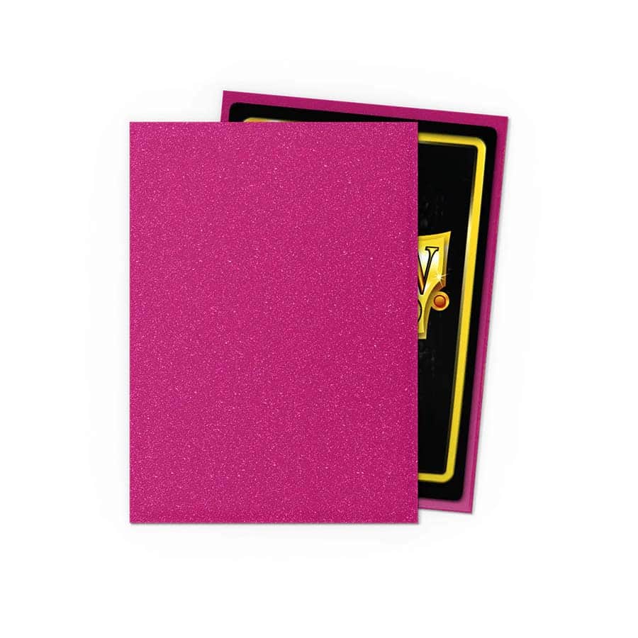 Dragon Shields: Matte Sparkles - Pink Sapphire (100)