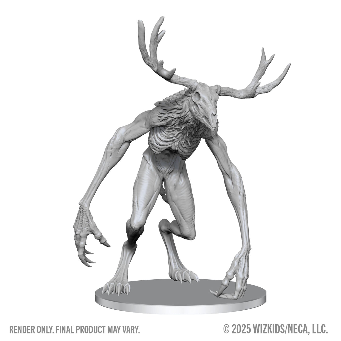 WizKids Deep Cuts Unpainted Miniatures: Wendigo