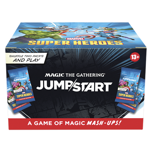 PREORDER LOCAL PICKUP Marvel Super Heroes Jumpstart Booster Display