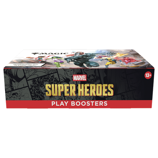 PREORDER LOCAL PICKUP Marvel Super Heroes Play Booster Display