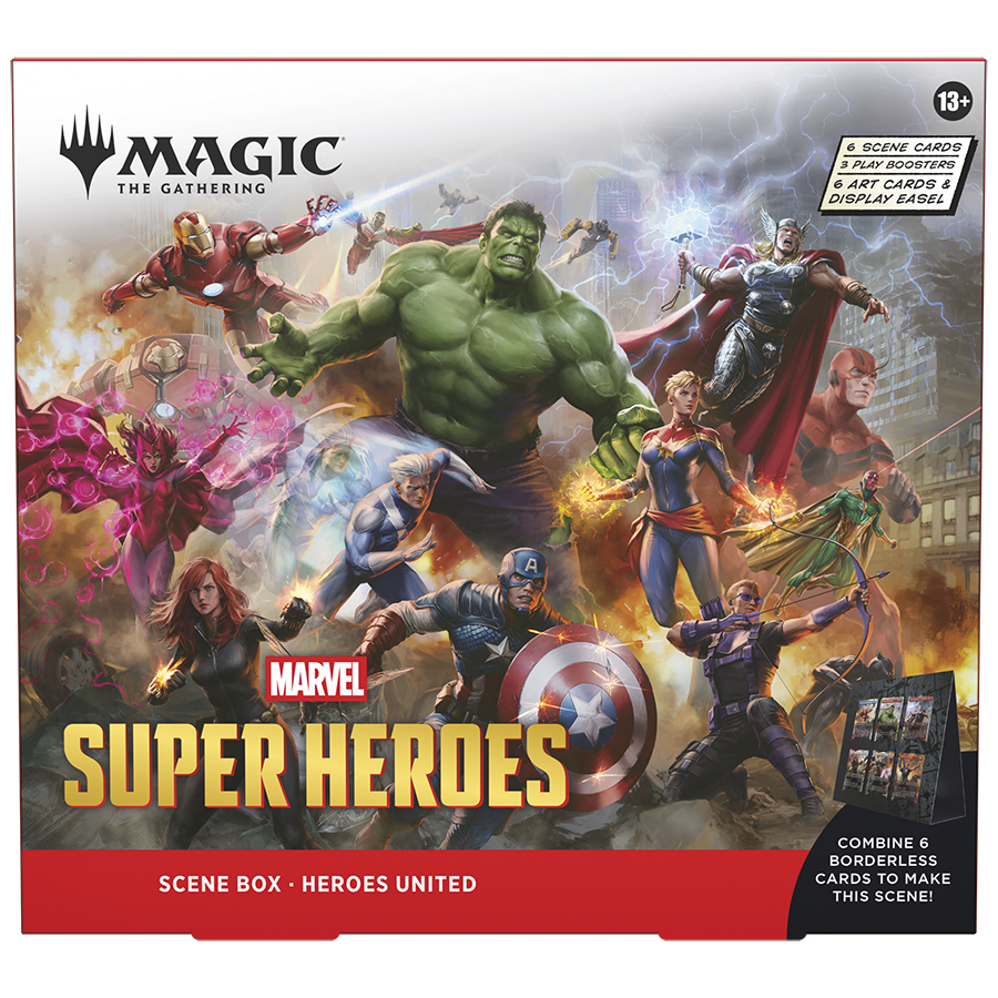 Marvel Super Heroes Scene Box - Heroes United