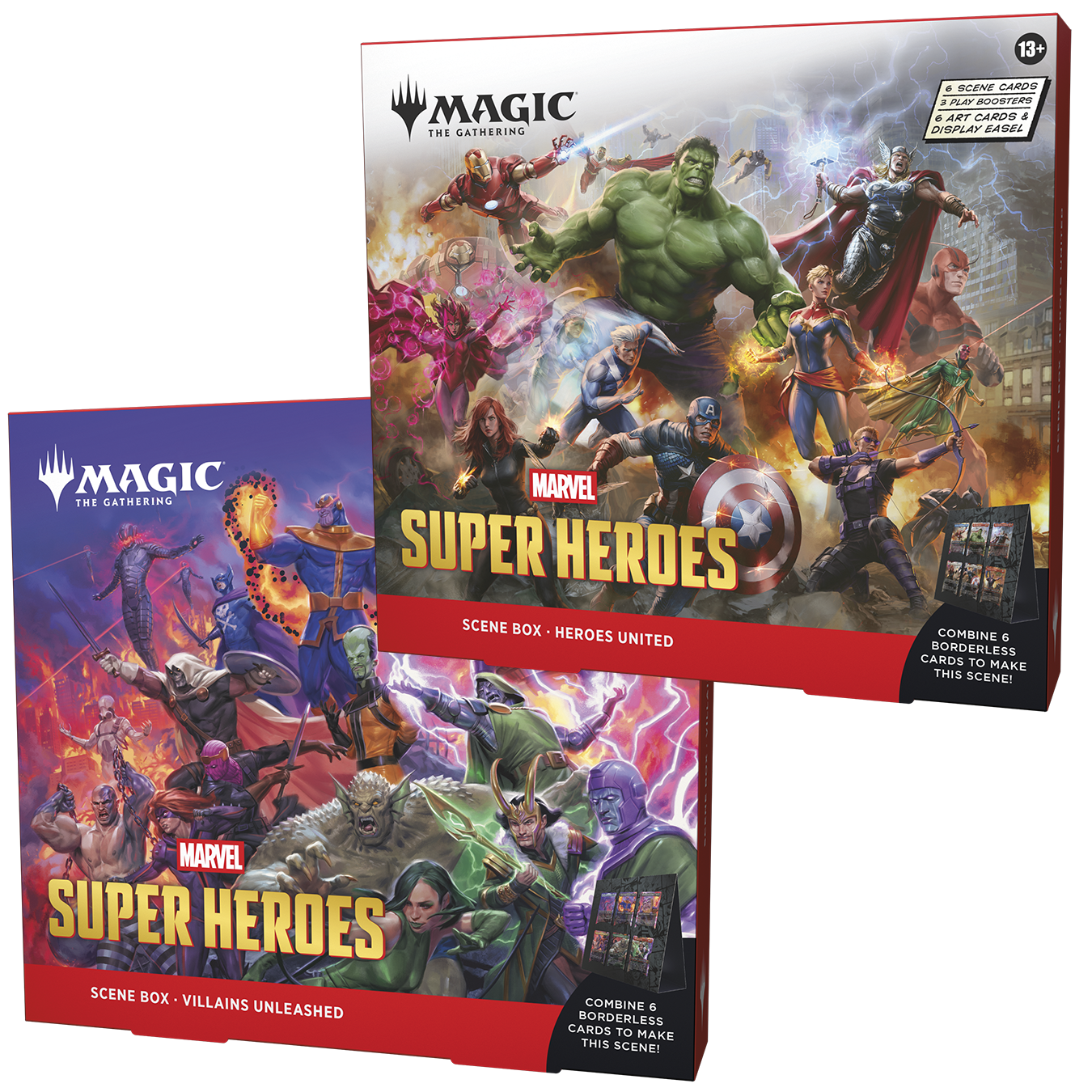 PREORDER LOCAL PICKUP Marvel Super Heroes Scene Box Bundle