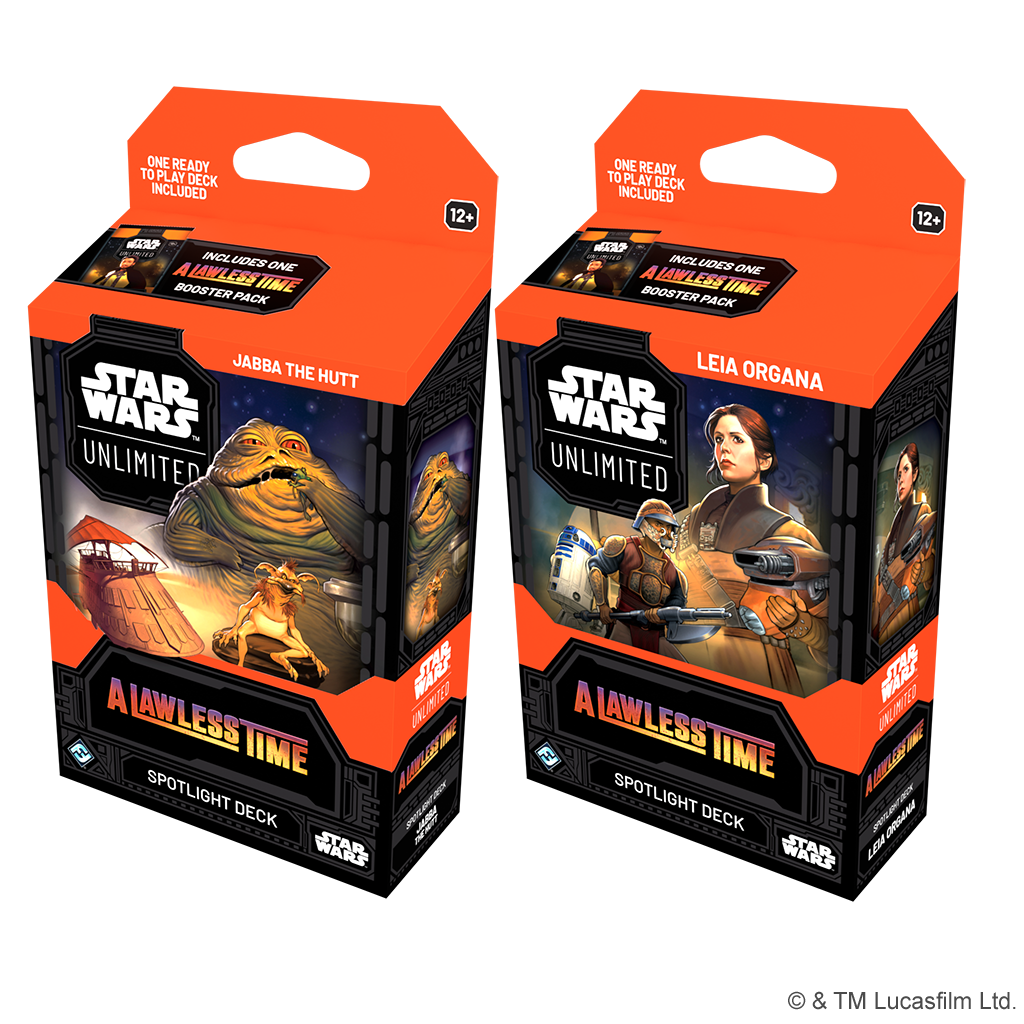 PREORDER Star Wars: Unlimited - A Lawless Time: Spotlight Deck Bundle