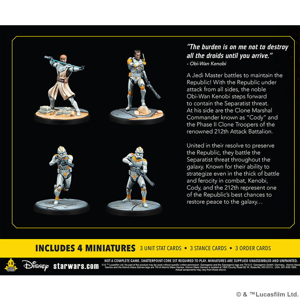 Hello There: General Obi-Wan Kenobi Squad Pack