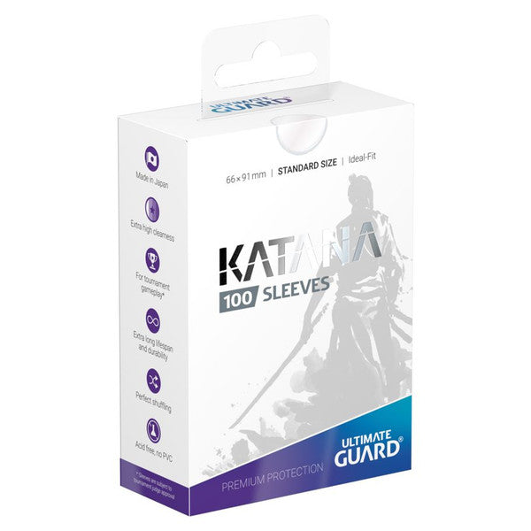 KATANA Sleeves: Clear Standard Size (100)