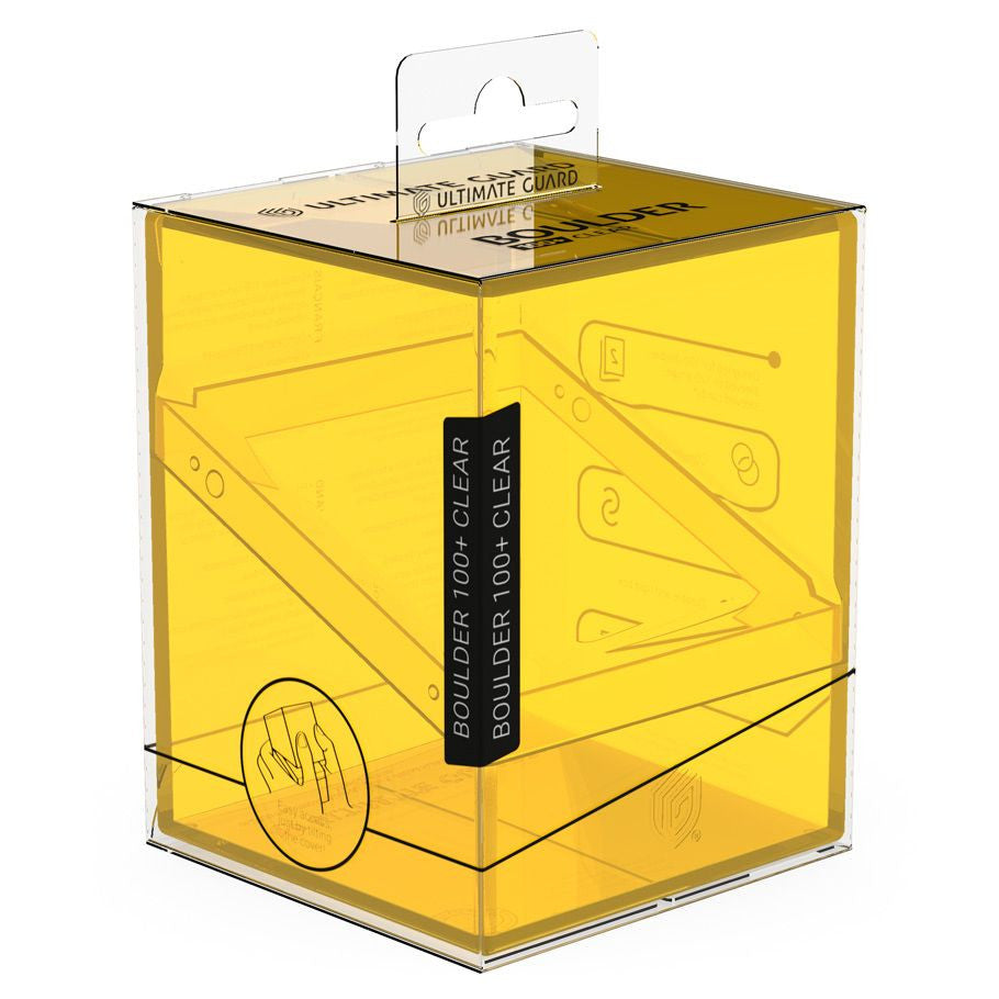 Deck Box: Boulder: Clear: 100+: Amber