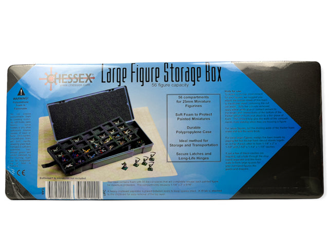 Figure Storage Box (L) for Larger 25mm Figures