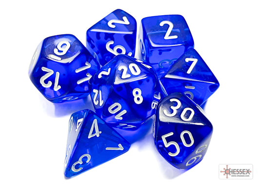 Translucent: Poly Blue/White (7) Revised