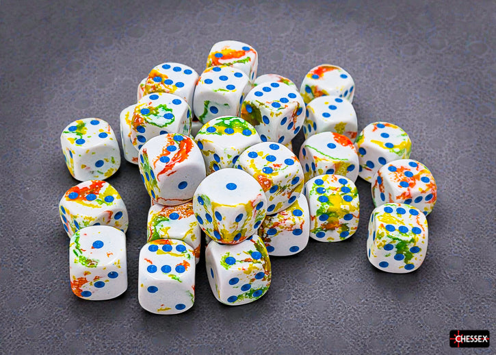 Brush Breezy/blue 12mm d6 Dice Block (36 dice)