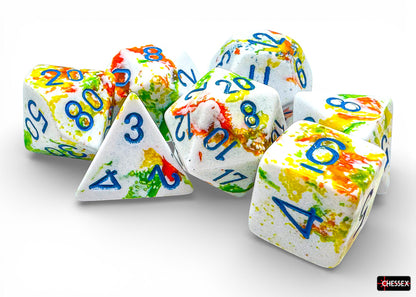 Brush Polyhedral Breezy/blue 7-Die Set