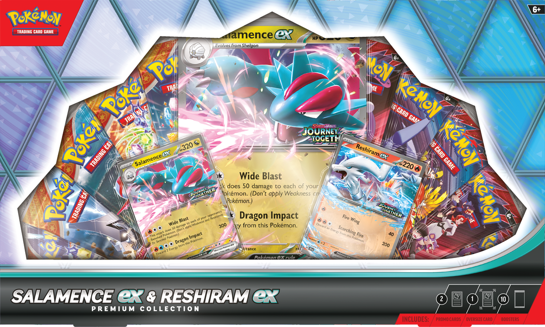 Salamence ex & Reshiram ex Premium Collection