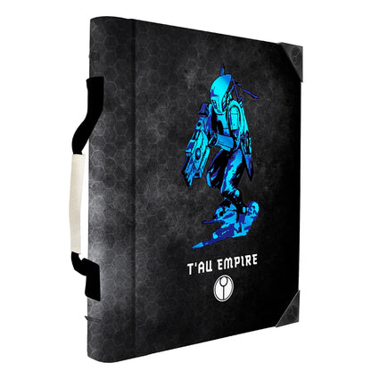 T’au Empire Debossed Printed Codex Book Folio