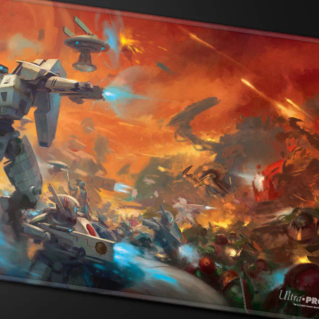 T'au Empire Stitched Edge Playmat