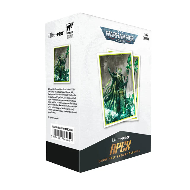 Necrons 105ct Apex Deck Protector sleeves