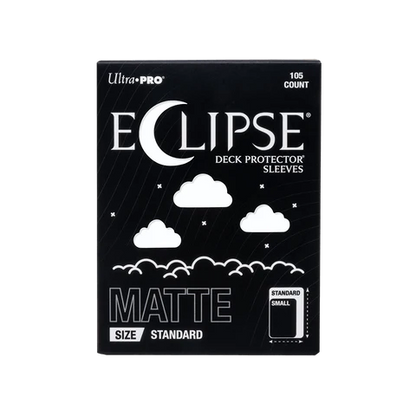 ECLIPSE Matte Standard Sleeves: Arctic White - 105ct
