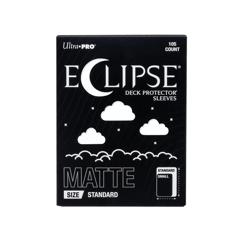 ECLIPSE Matte Standard Sleeves: Arctic White - 105ct