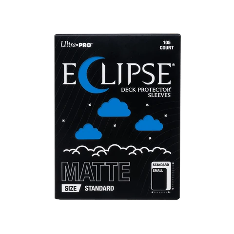 ECLIPSE Matte Standard Sleeves: Pacific Blue - 105ct
