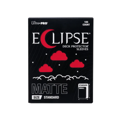 ECLIPSE Matte Standard Sleeves: Apple Red - 105ct