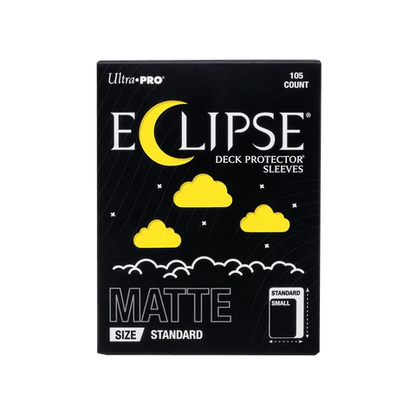 ECLIPSE Matte Standard Sleeves: Lemon Yellow - 105ct