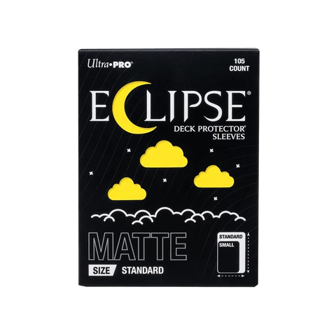 ECLIPSE Matte Standard Sleeves: Lemon Yellow - 105ct