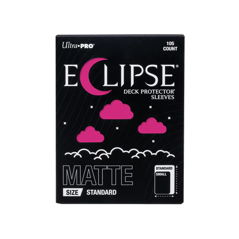 ECLIPSE Matte Standard Sleeves: Hot Pink - 105ct