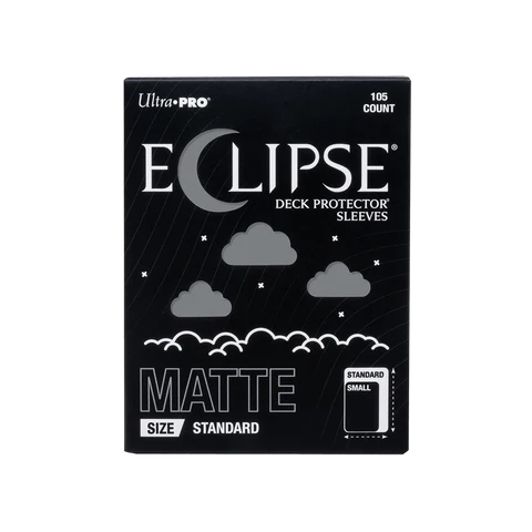 ECLIPSE Matte Standard Sleeves: Smoke Grey - 105ct