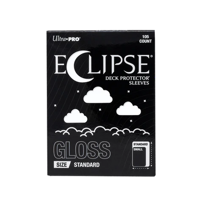 ECLIPSE Gloss Standard Sleeves: Arctic White - 105ct