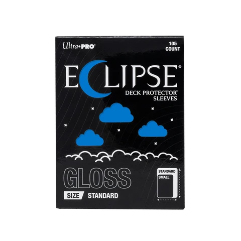 ECLIPSE Gloss Standard Sleeves: Pacific Blue - 105ct