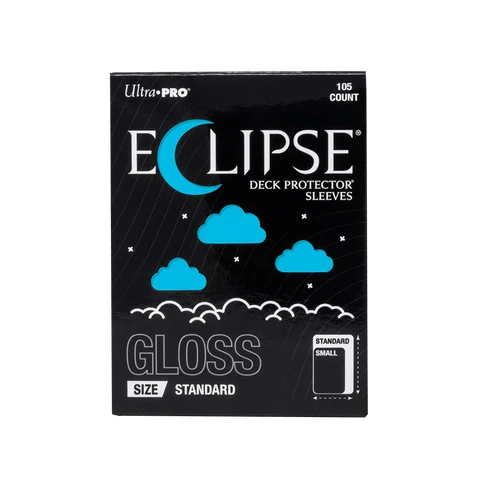 ECLIPSE Gloss Standard Sleeves: Sky Blue - 105ct