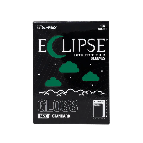 ECLIPSE Gloss Standard Sleeves: Forest Green - 105ct