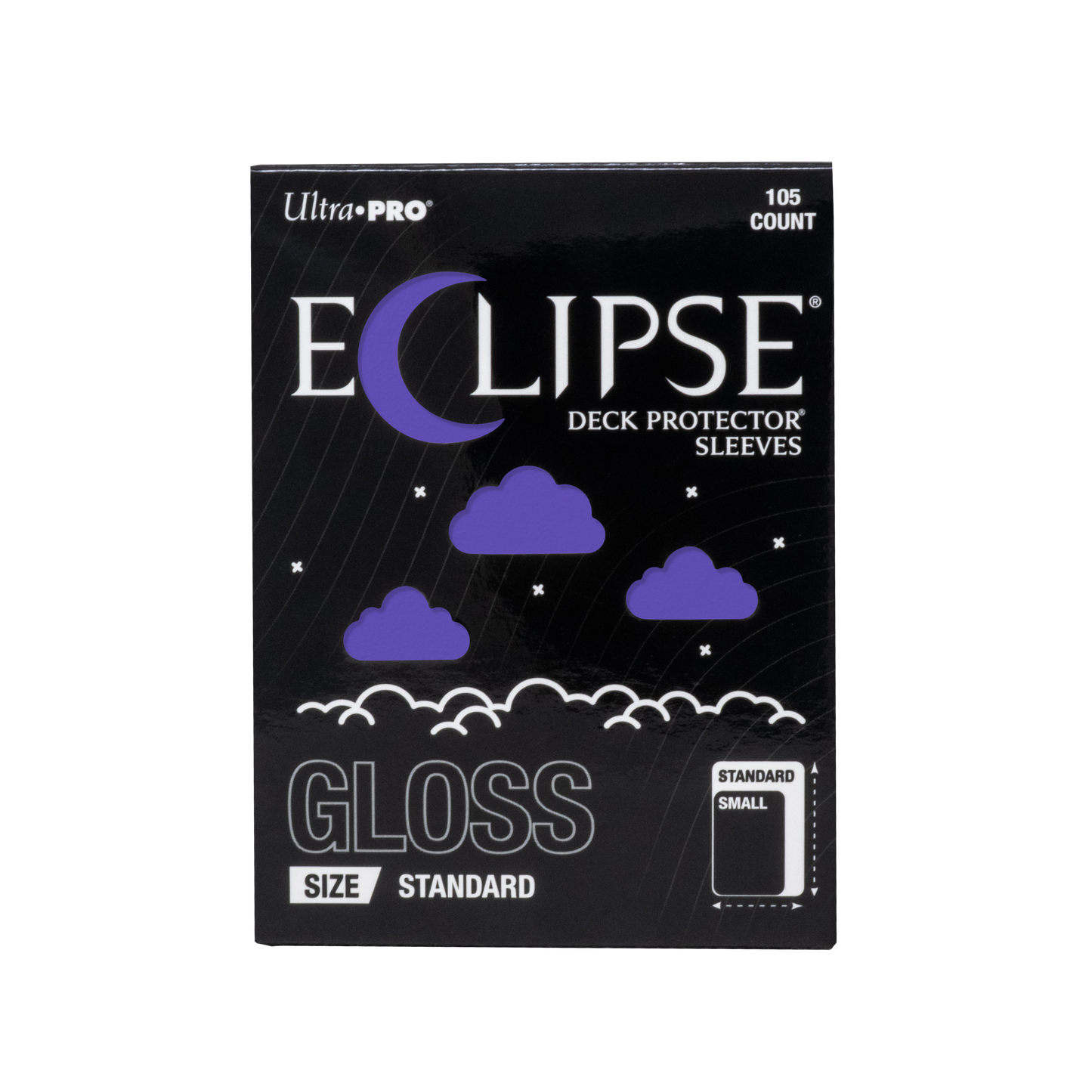 ECLIPSE Gloss Standard Sleeves: Royal Purple - 105ct