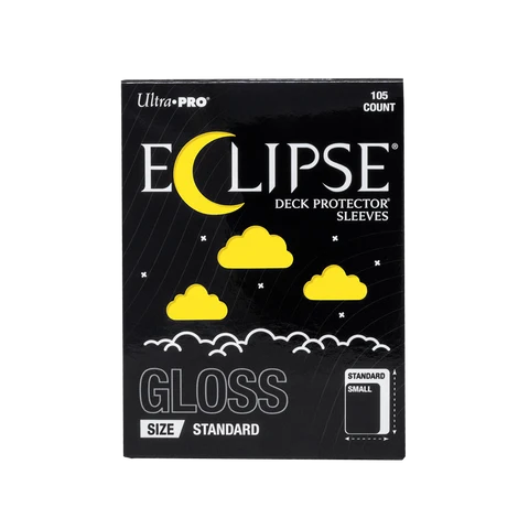 ECLIPSE Gloss Standard Sleeves: Lemon Yellow - 105ct