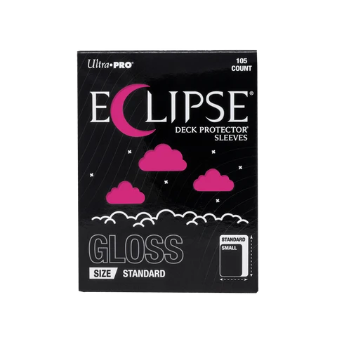 ECLIPSE Gloss Standard Sleeves: Hot Pink - 105ct