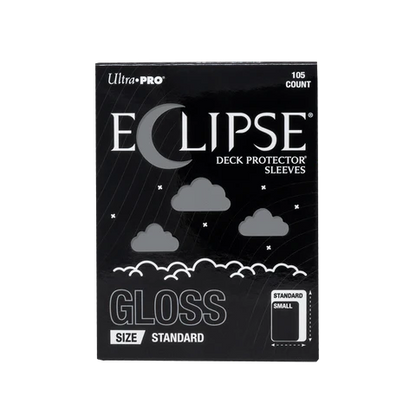 ECLIPSE Gloss Standard Sleeves: Smoke Grey - 105ct