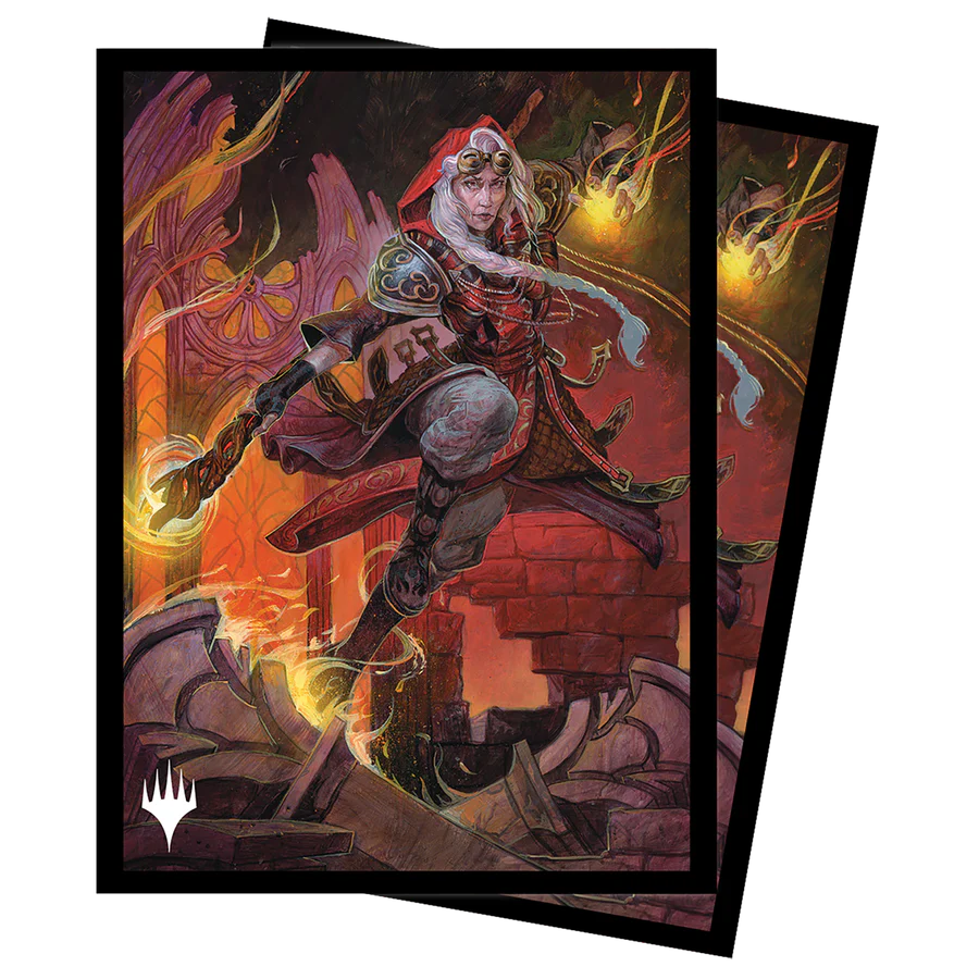 Dominaria United Jaya, Fiery Negotiator Standard Deck Protector Sleeves (100ct)