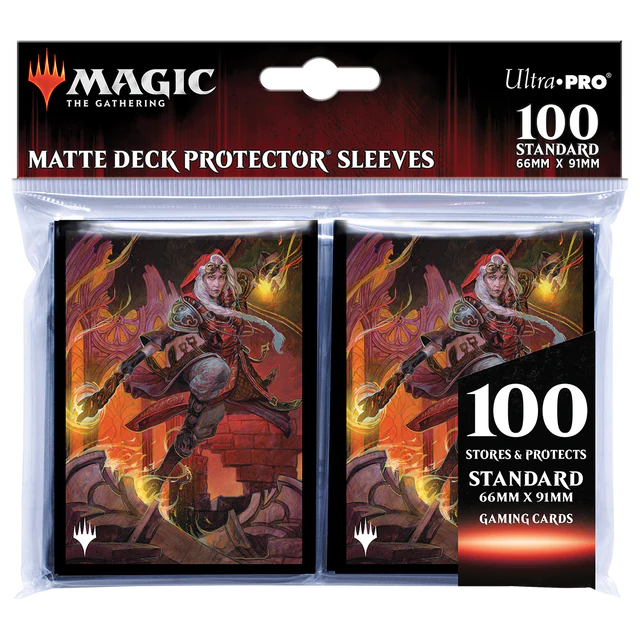 Dominaria United Jaya, Fiery Negotiator Standard Deck Protector Sleeves (100ct)