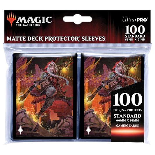 Dominaria United Jaya, Fiery Negotiator Standard Deck Protector Sleeves (100ct)