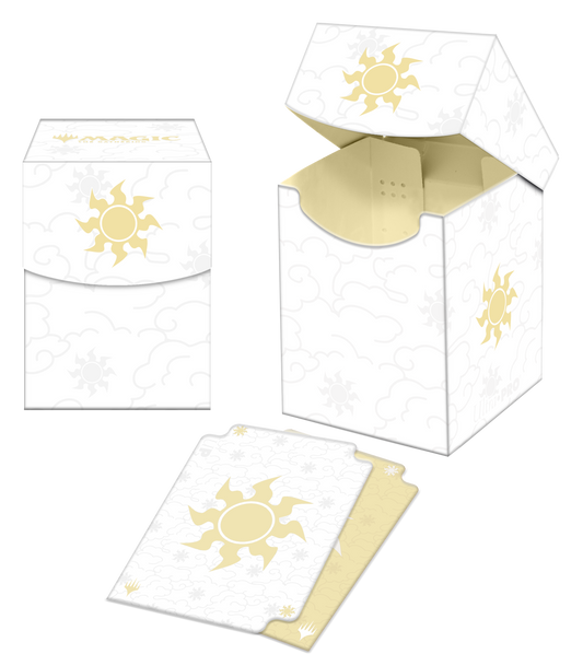 Mana 8 - 100+ Deck Box - Plains