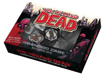 The Walking Dead: Dismembered Zombie Resin Poly Dice Set (7)