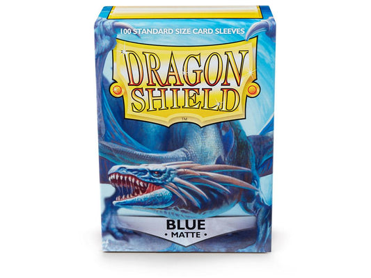 Dragon Shields: Matte Blue (100)