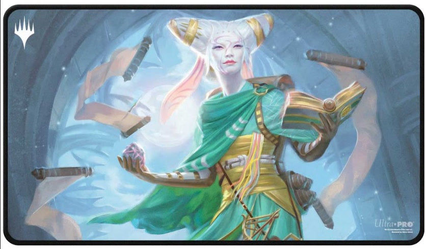 Tamiyo, Field Researcher Innistrad Remastered Black Stitched Playmat PW A