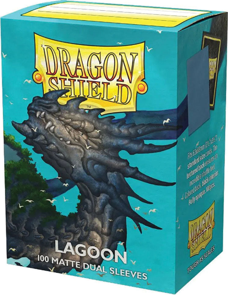 Dragon Shields: Matte Dual - Lagoon (100)