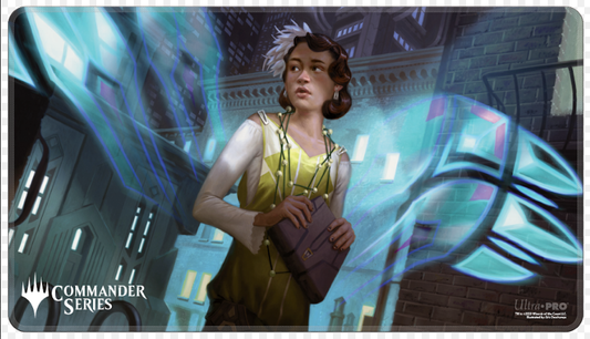 Commander Series Stitched Edge Playmat - Giada