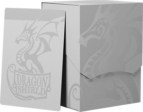 Dragon Shield: Deck Shell - Ashen White/Black