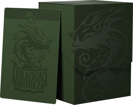 Dragon Shield: Deck Shell - Forest Green/Black