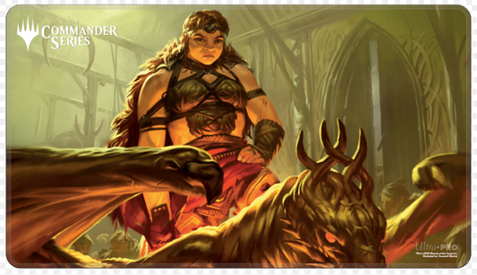 Commander Series Stitched Edge Playmat - Magda