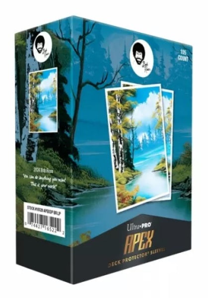 Bob Ross: Lakeside Path 105ct APEX Deck Protector Sleeves