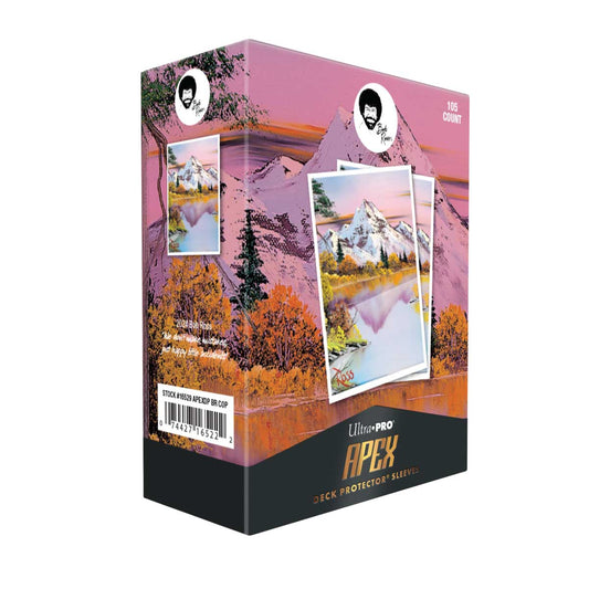 Bob Ross: Mighty Mountain Lake 105ct APEX Deck Protector Sleeves