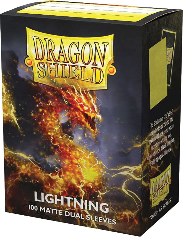 Dragon Shields: Matte Dual - Lightning (100)