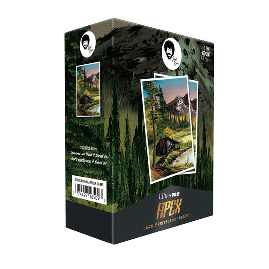 Bob Ross: Mountain Retreat 105ct APEX Deck Protector Sleeves